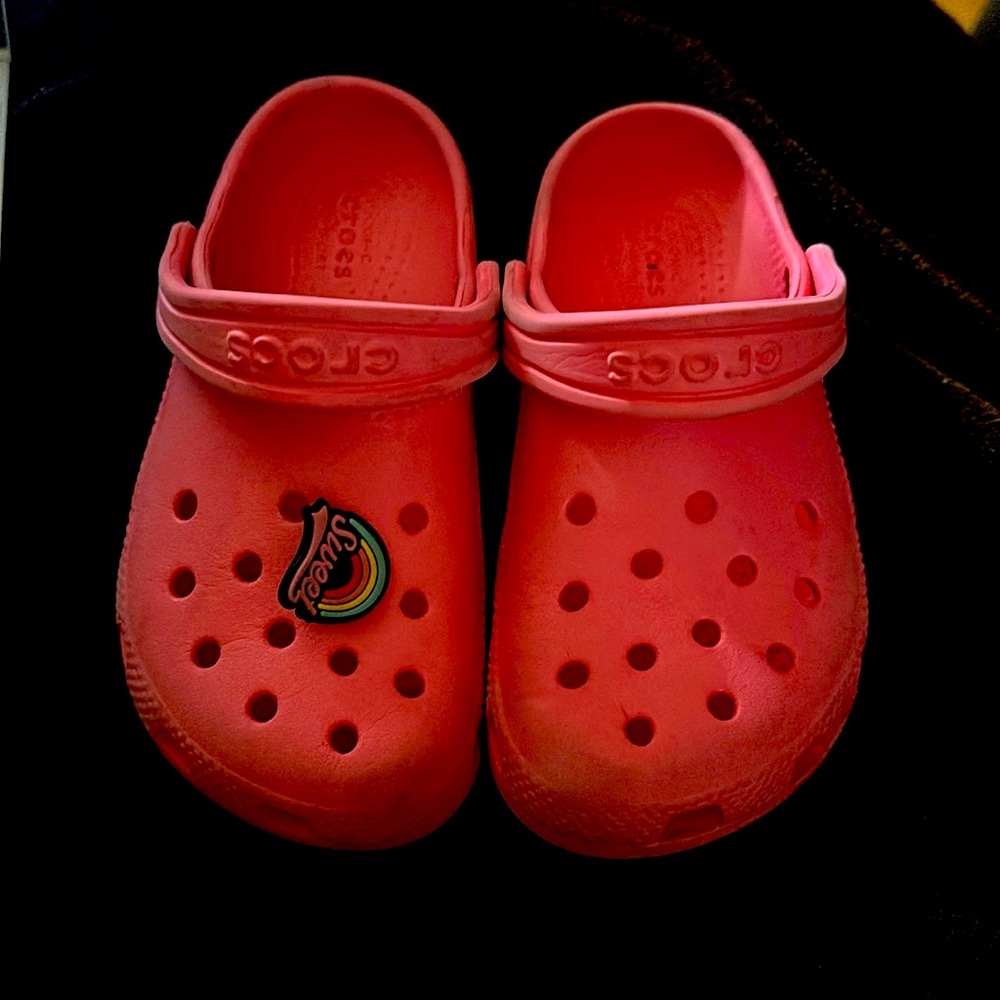 Pink Girly Girl Crocs